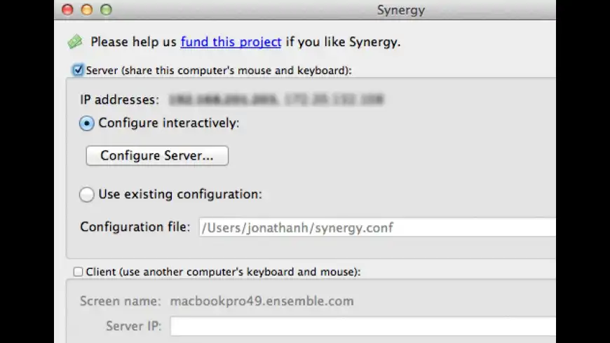 Synergy 1.10 Download Mac